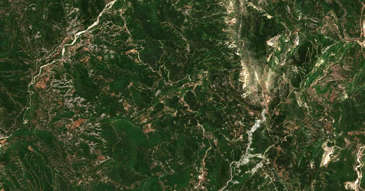 Mapa por satélite de Limérion