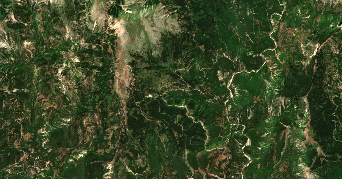 Mapa por satélite de Mavrommáta