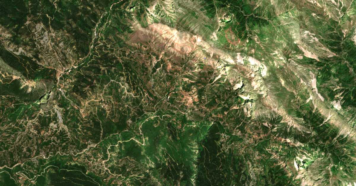 Mapa por satélite de Prasiá