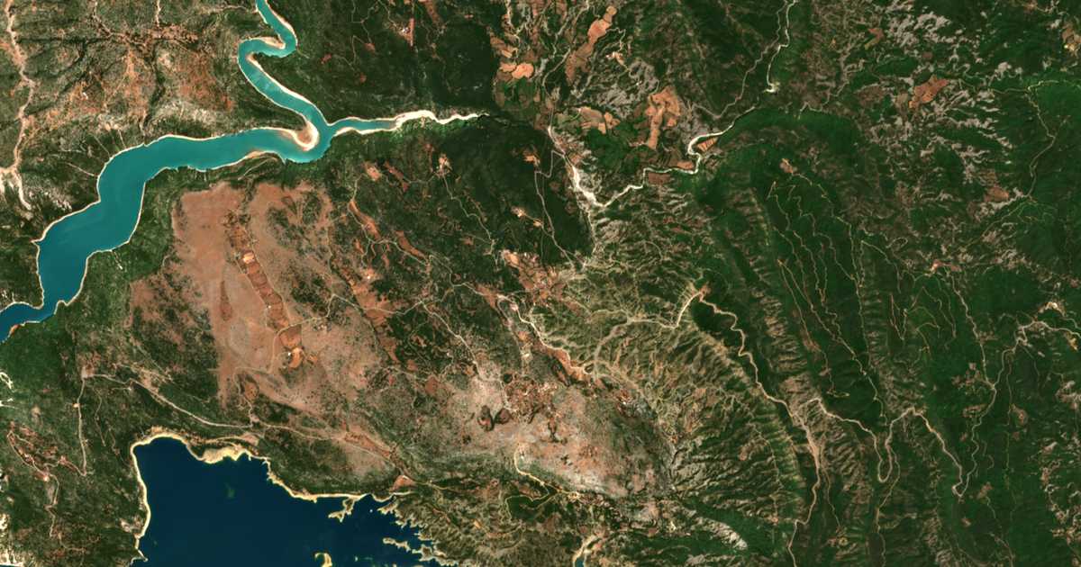 Mapa por satélite de Valaóra