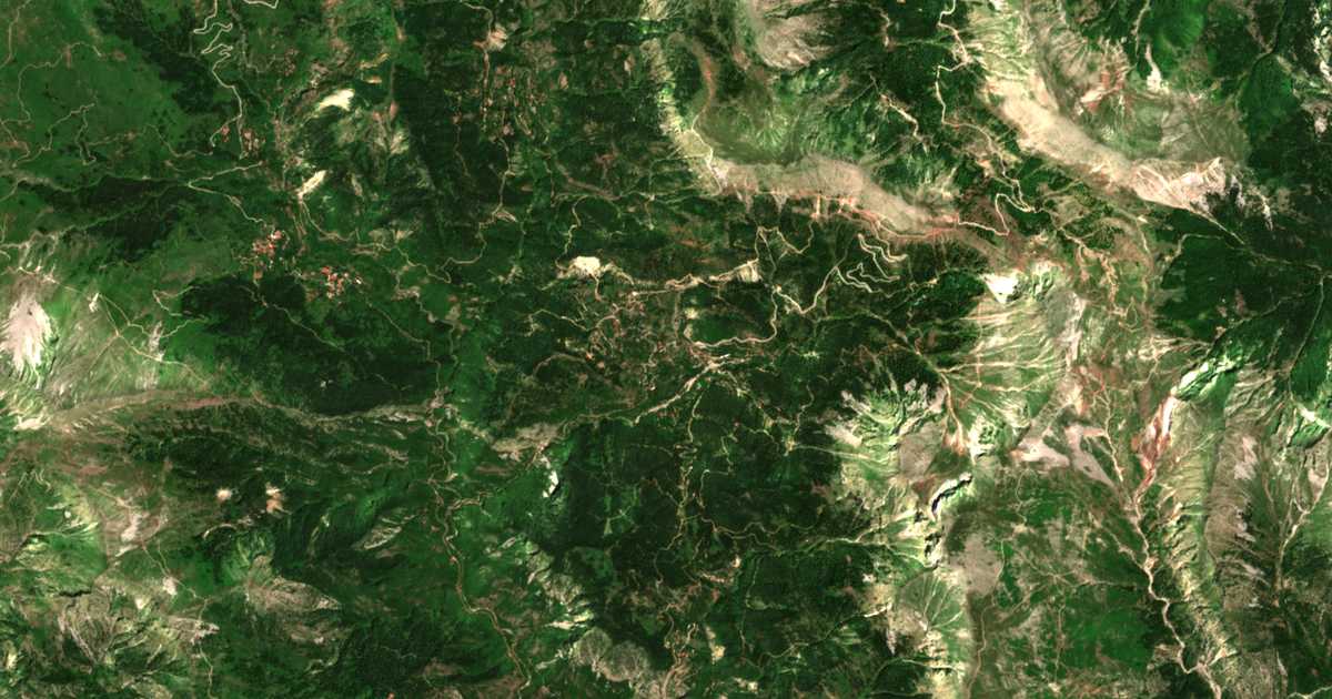 Mapa por satélite de Vrangianá