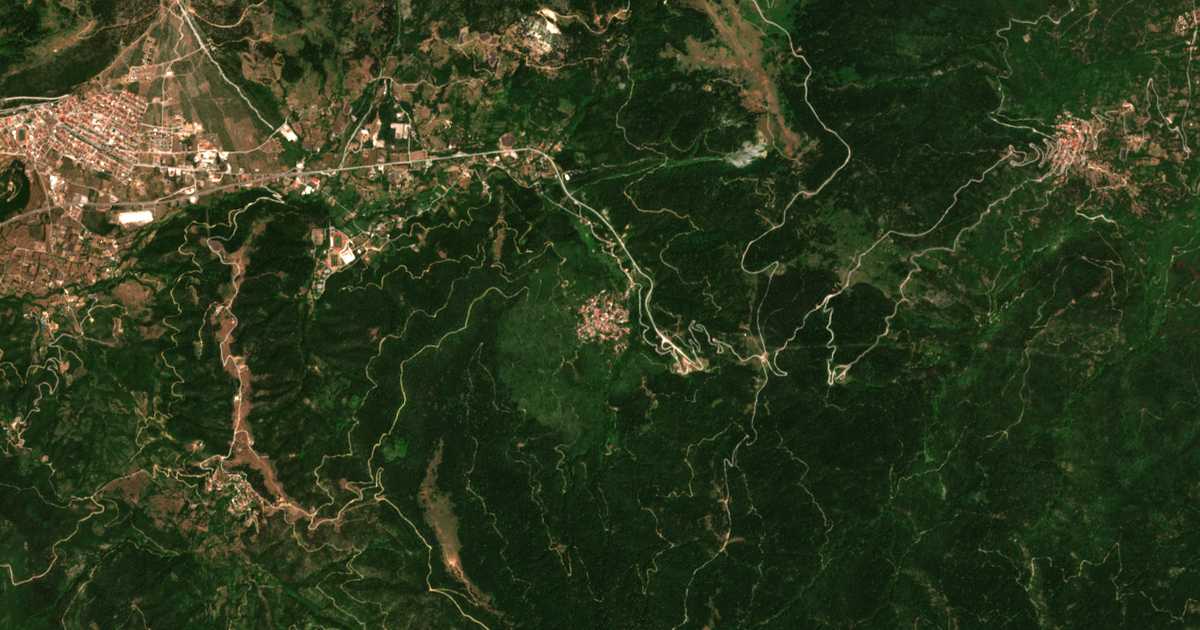 Mapa por satélite de Ágios Nikólaos