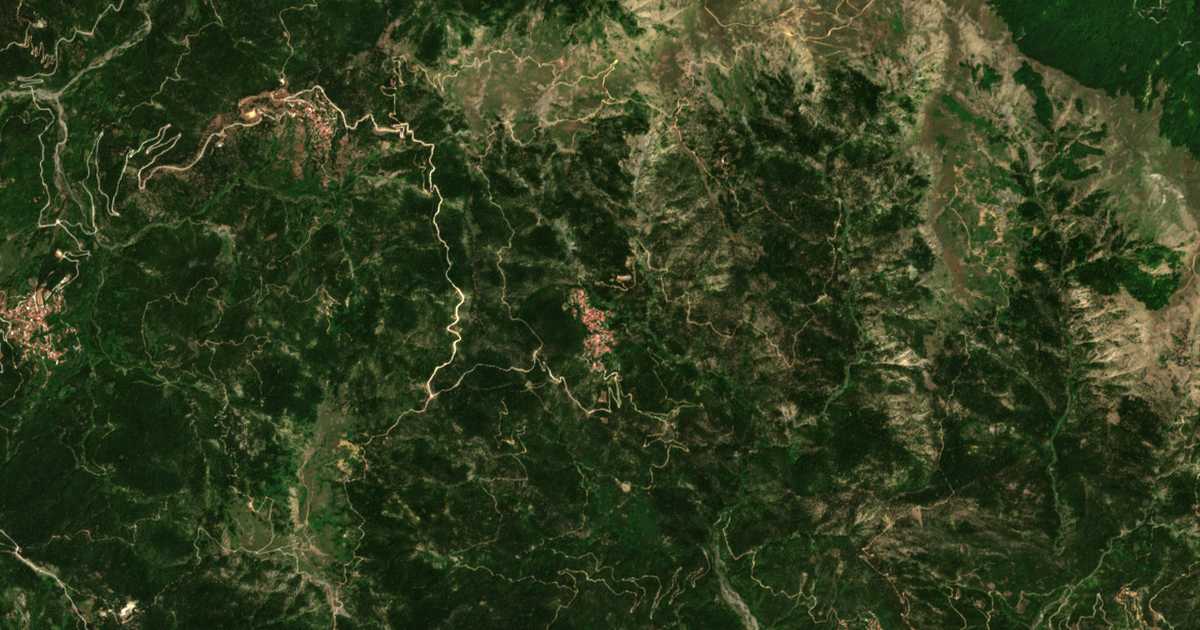 Mapa por satélite de Ámpliani