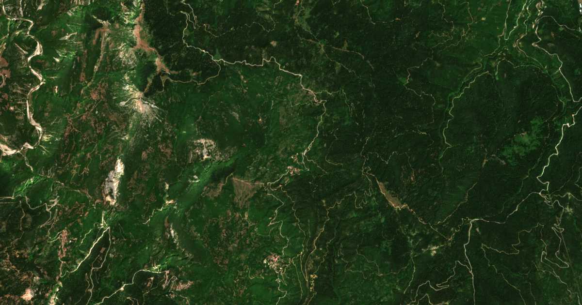 Mapa por satélite de Chóchlia