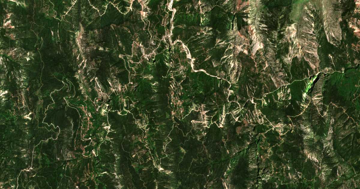 Mapa por satélite de Kastanéa