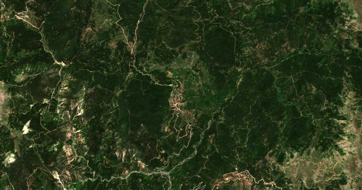 Mapa por satélite de Kríkellon