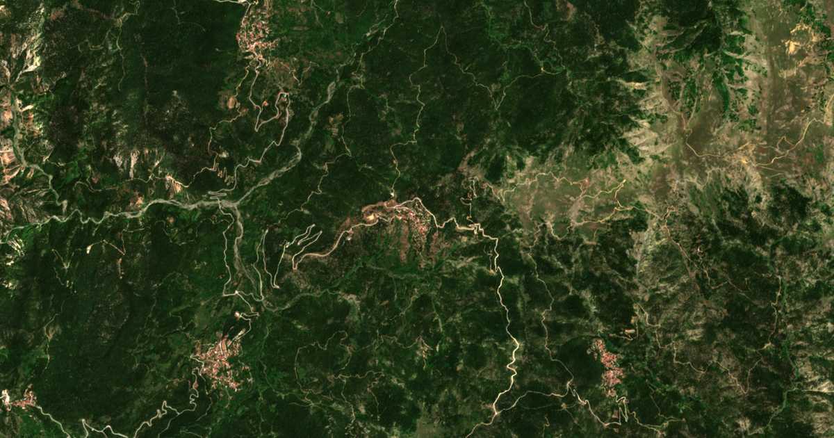 Mapa por satélite de Stávloi