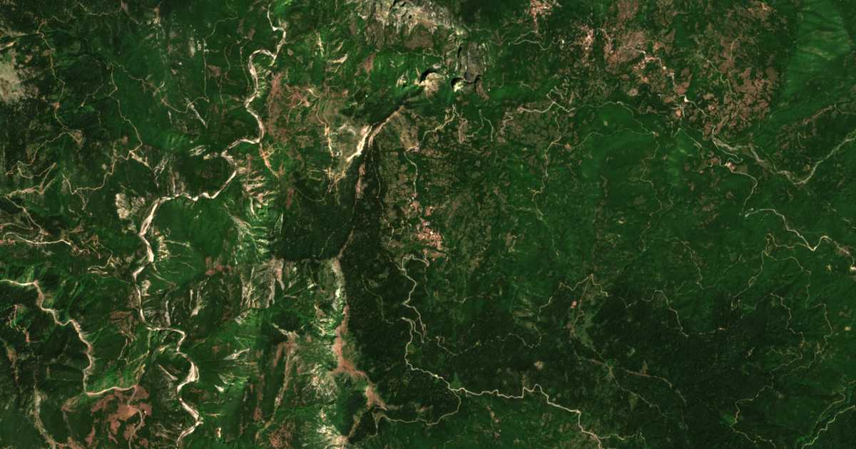 Mapa por satélite de Vrácha