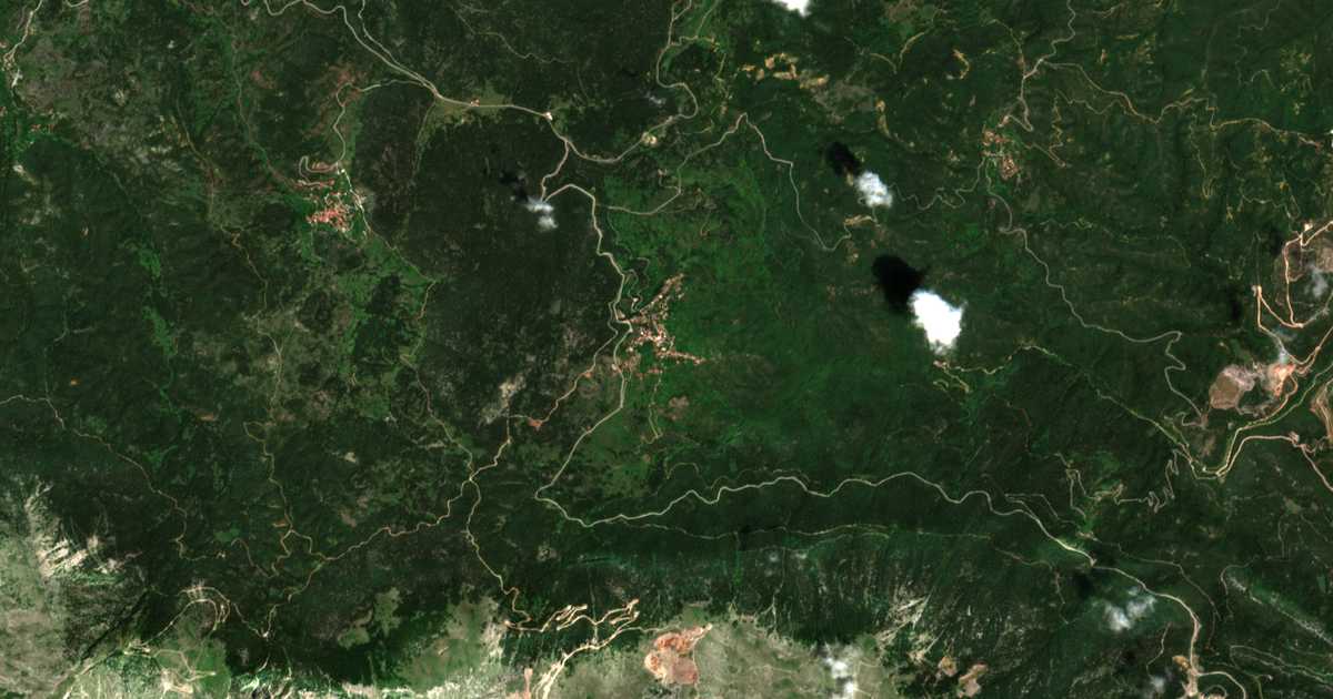 Mapa por satélite de Kaloskopí