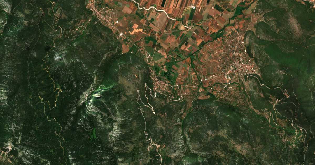 Mapa por satélite de Lilea