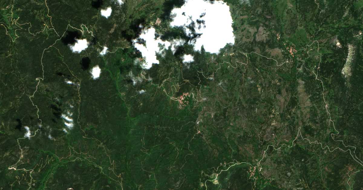 Mapa por satélite de Mavrolithárion