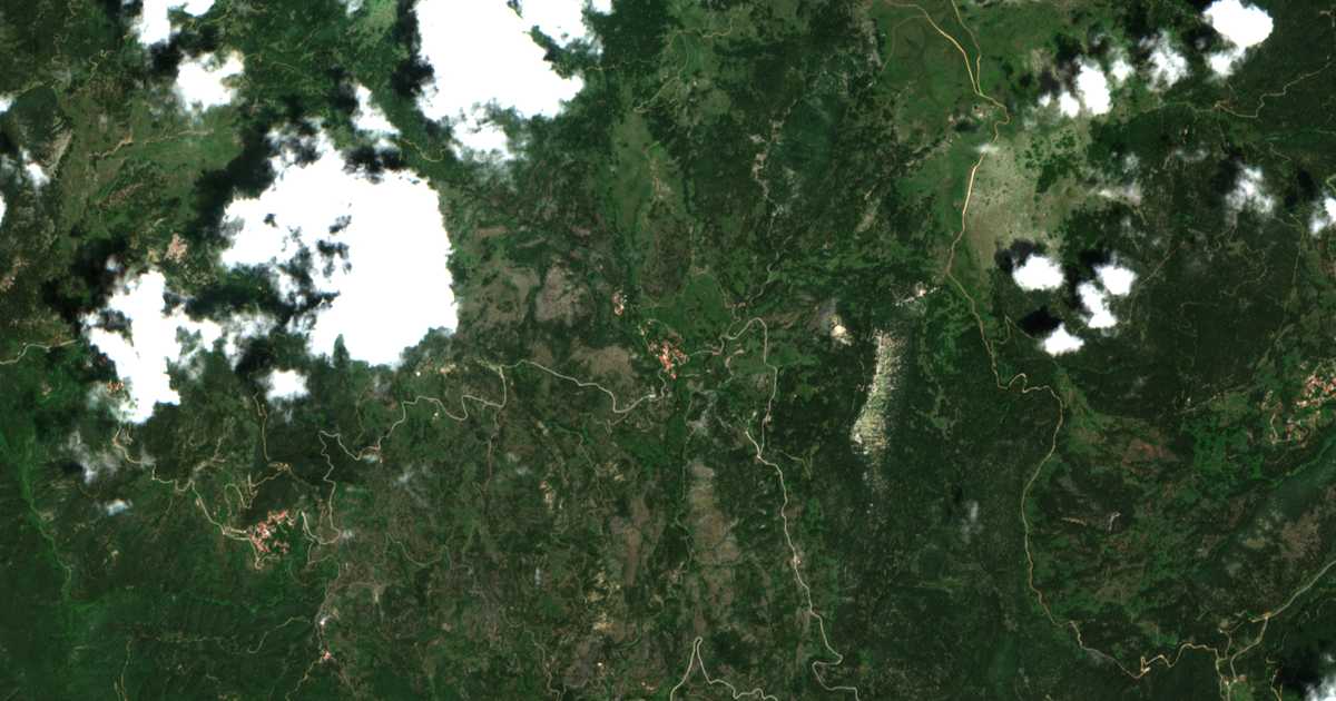 Mapa por satélite de Pyrá