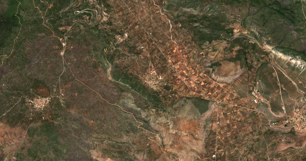 Mapa por satélite de Sernikákion