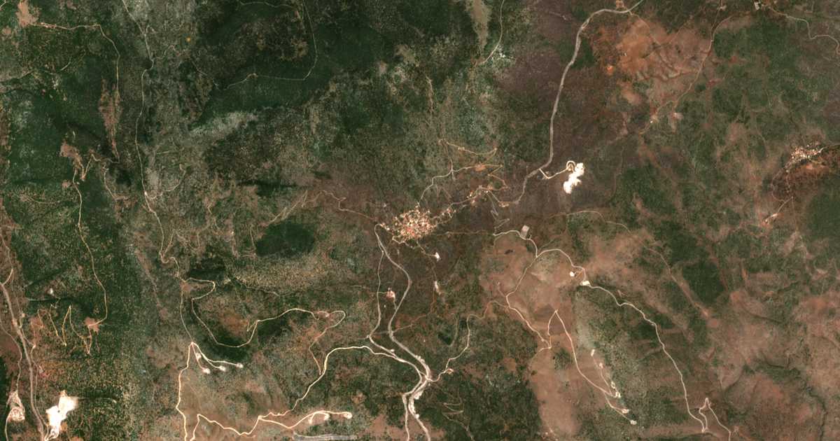 Mapa por satélite de Vounichóra