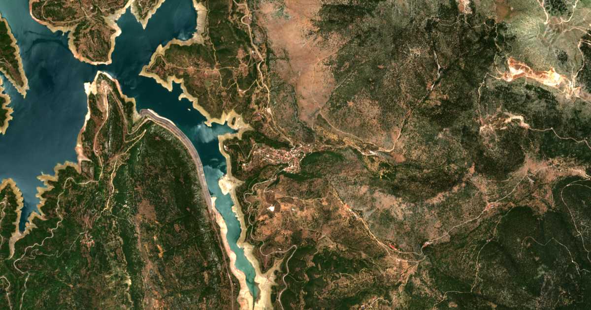 Mapa por satélite de Lidoriki