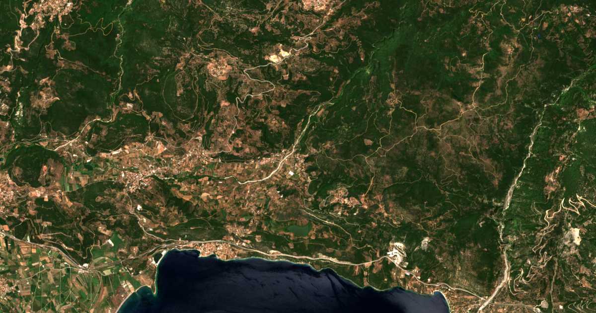 Mapa por satélite de Pigí