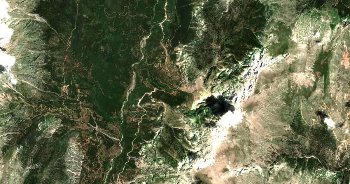 Mapa por satélite de Sykéa