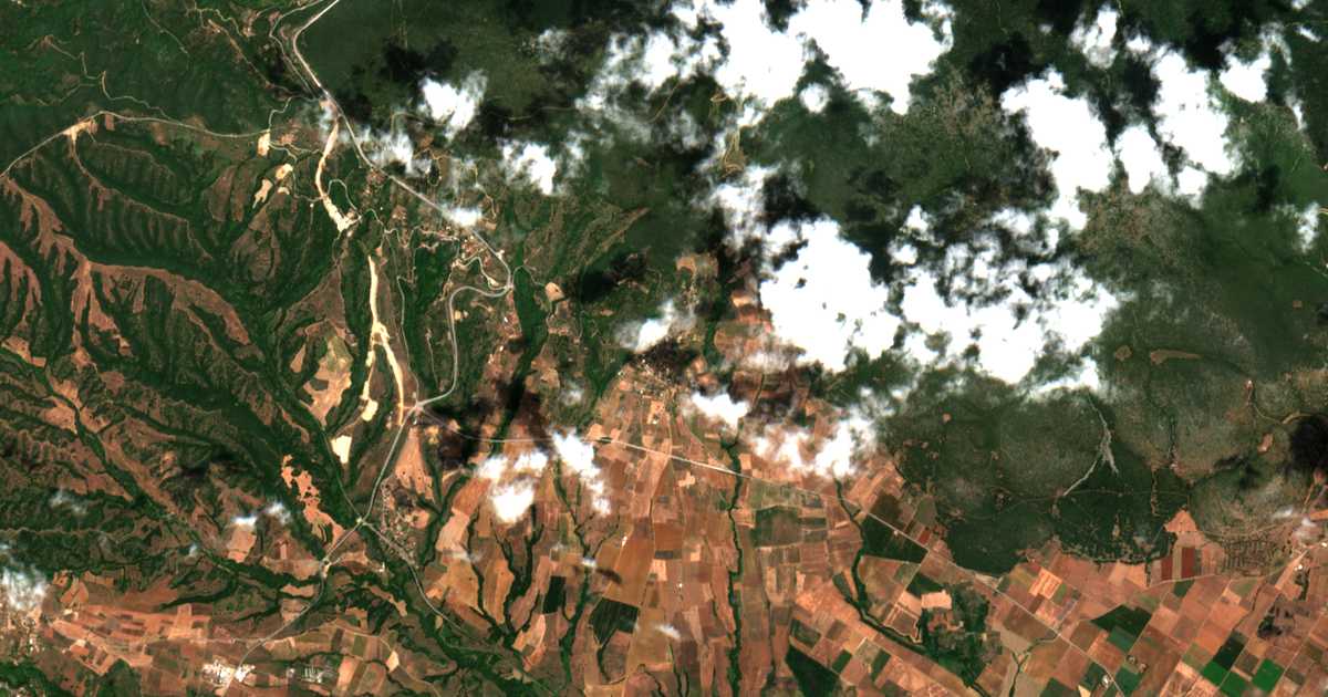 Mapa por satélite de Palaiochórion