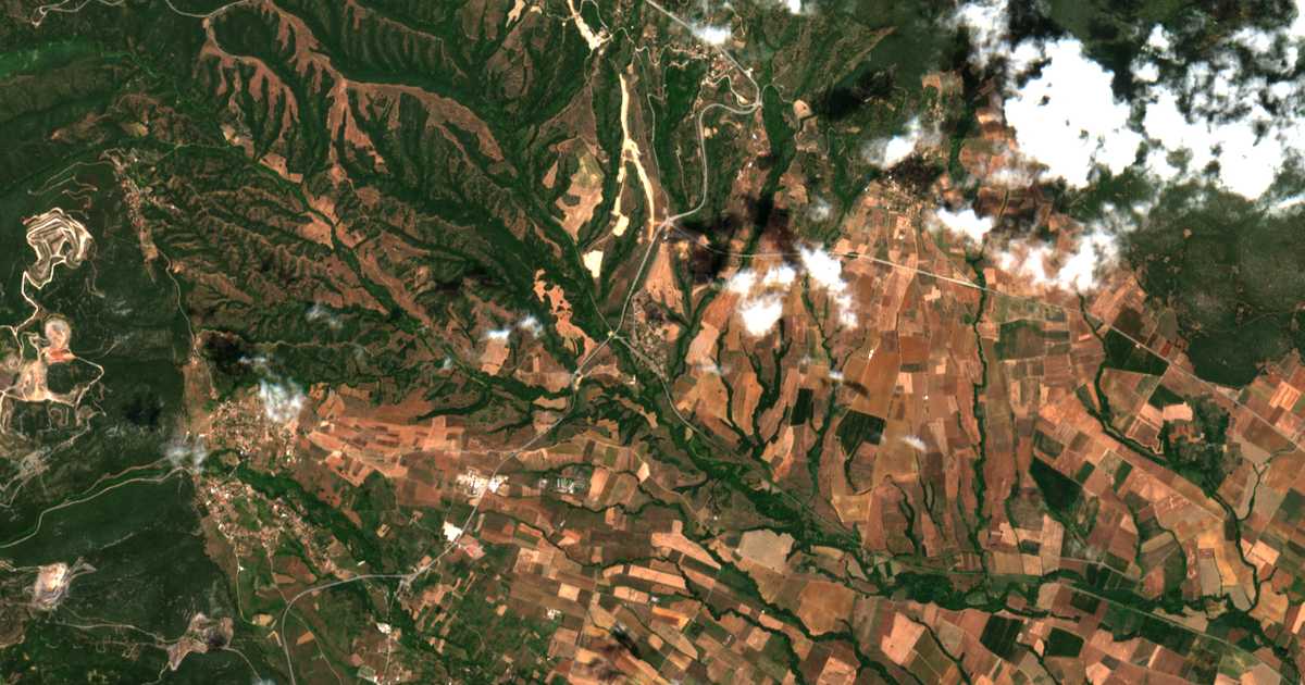 Mapa por satélite de Stathmós