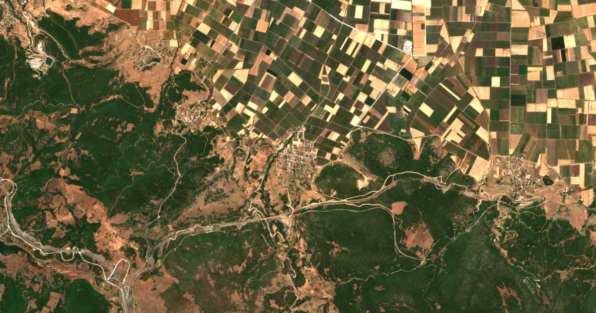 Mapa por satélite de Ekkára