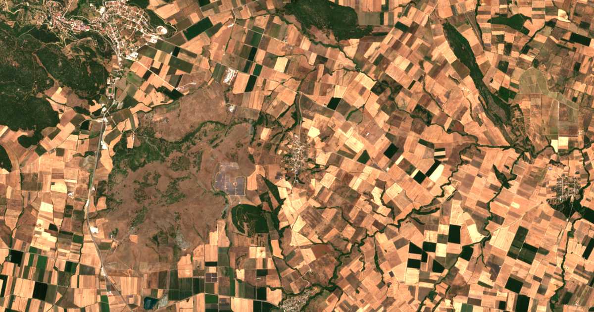 Mapa por satélite de Léfka