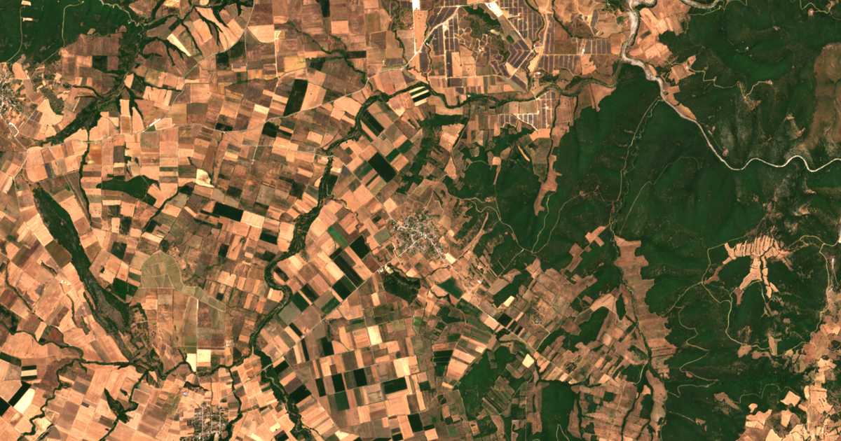 Mapa por satélite de Mantasiá