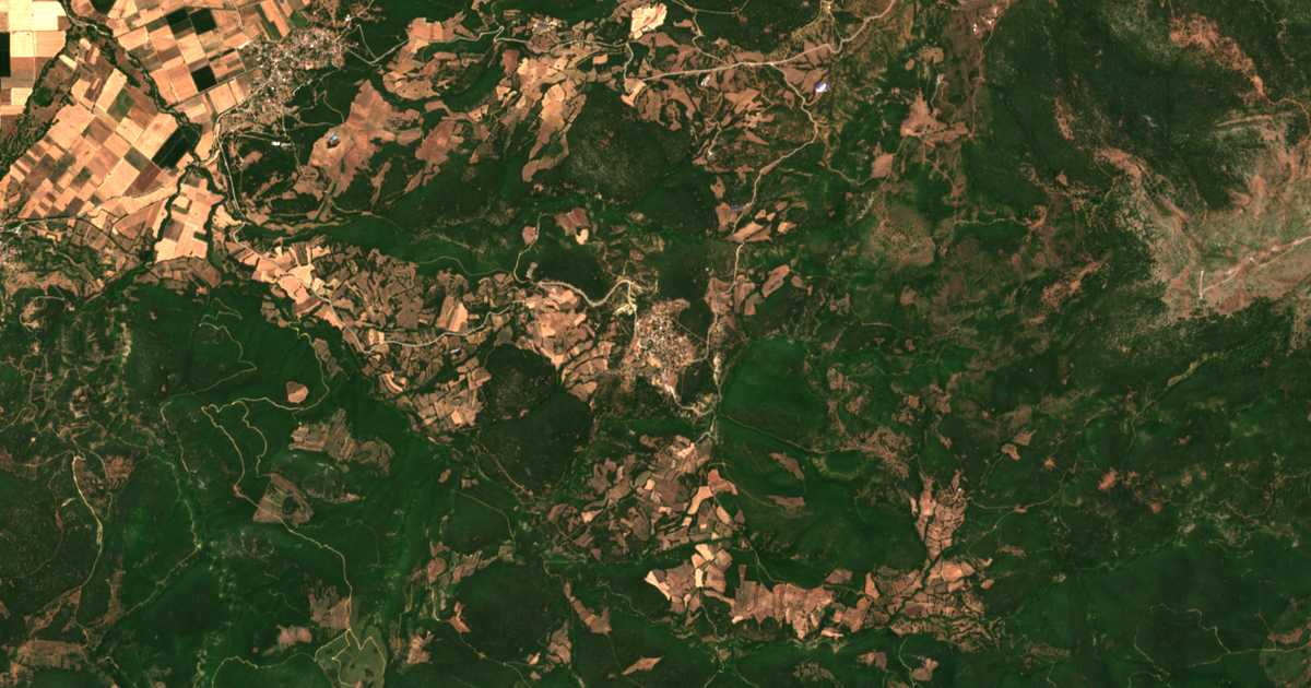 Mapa por satélite de Neochórion