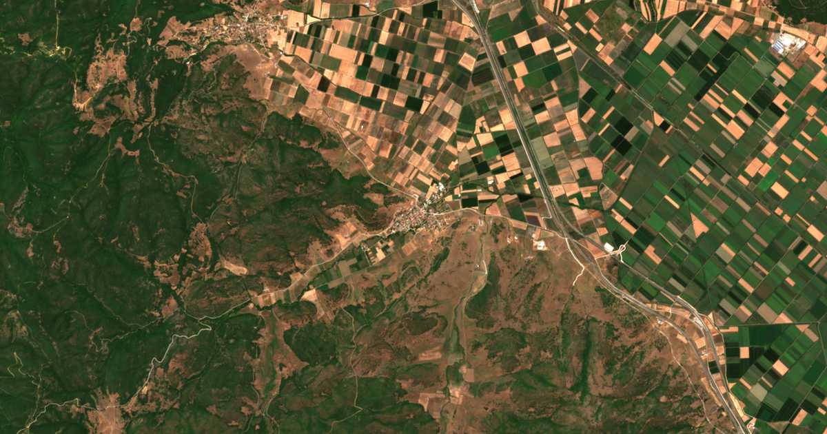 Mapa por satélite de Perivólion