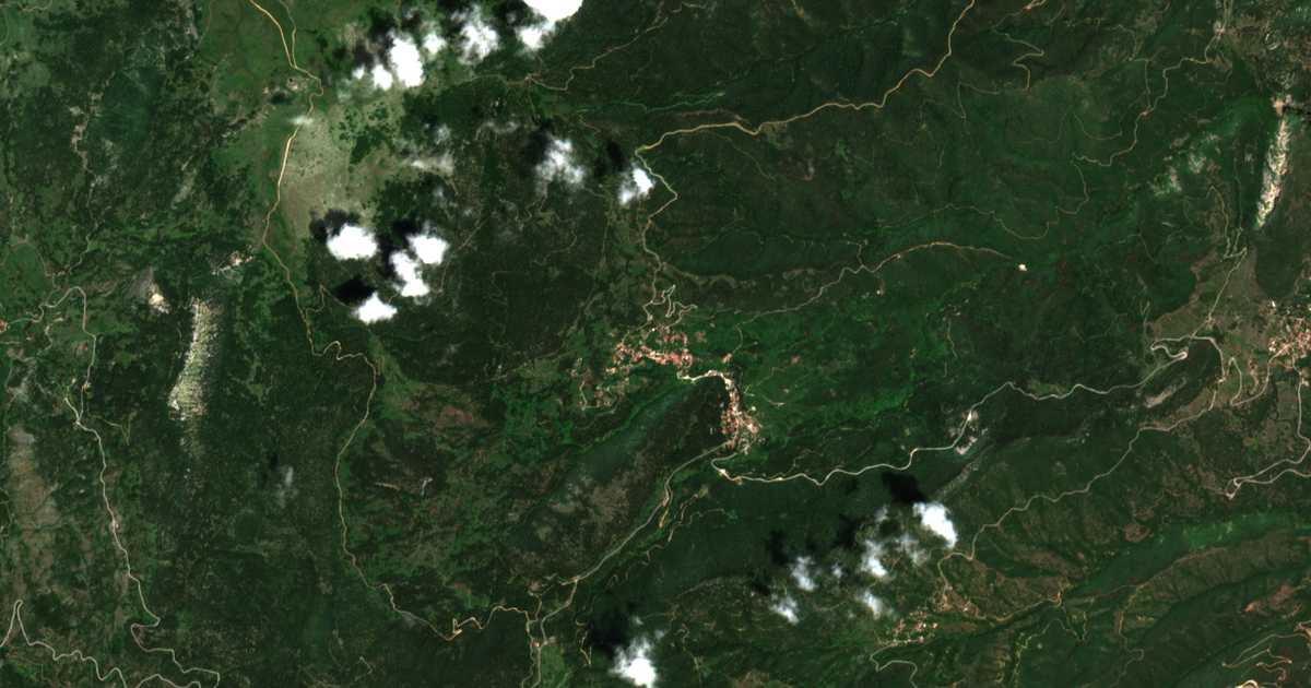 Mapa por satélite de Pávliani