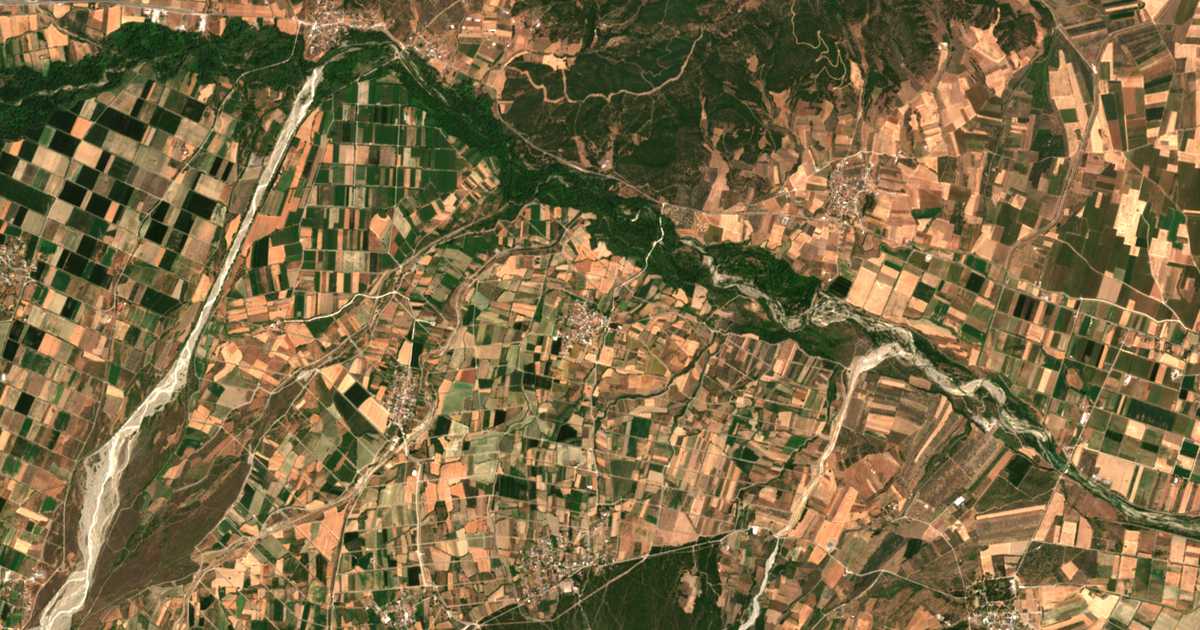 Mapa por satélite de Rodoniá