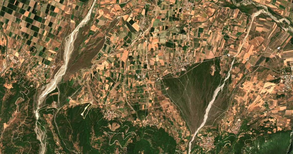 Mapa por satélite de Vasiliká