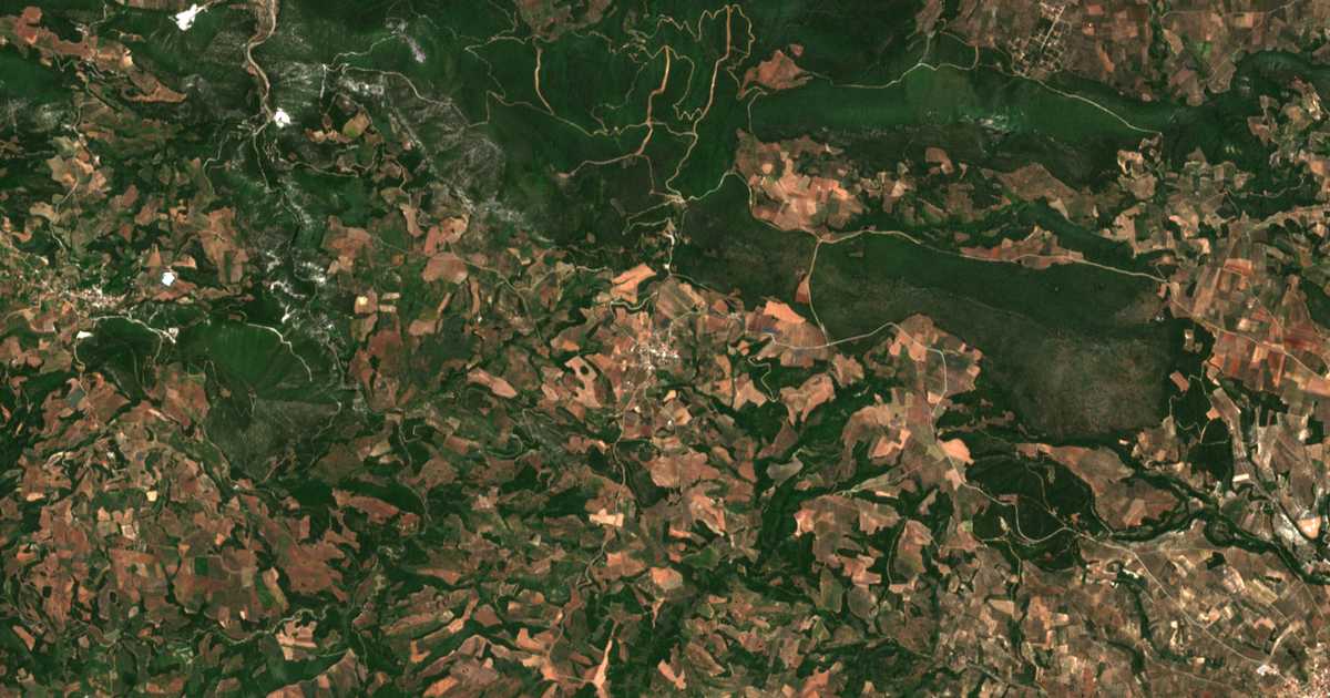 Mapa por satélite de Goulémion