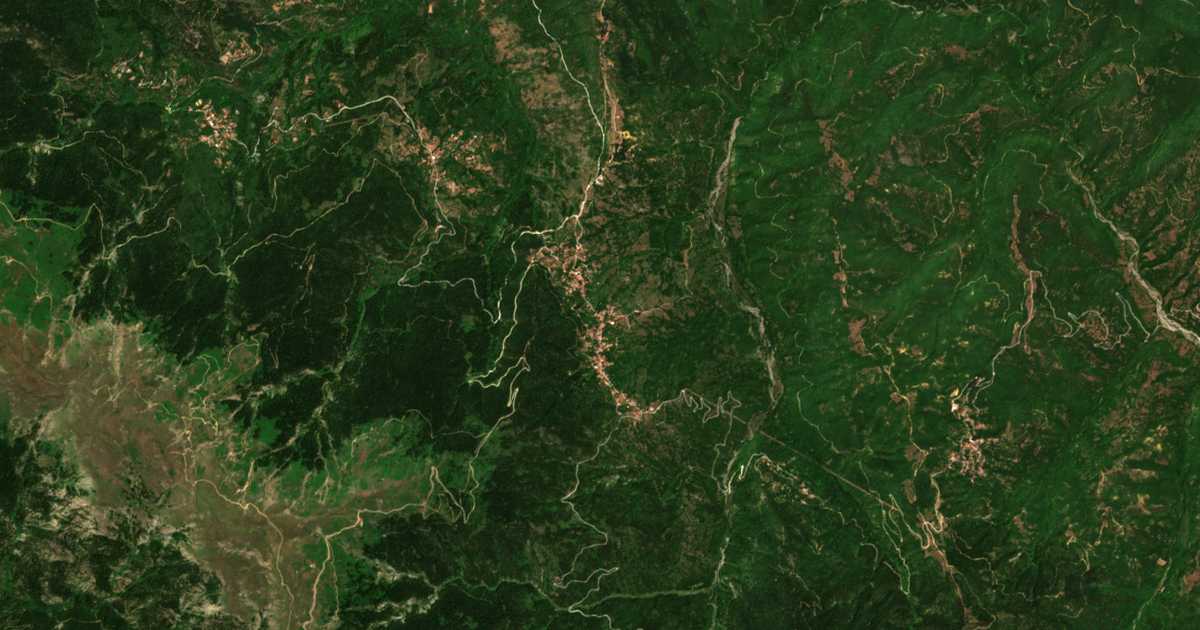 Mapa por satélite de Gardíkion
