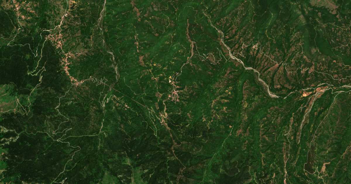 Mapa por satélite de Kyriakochórion