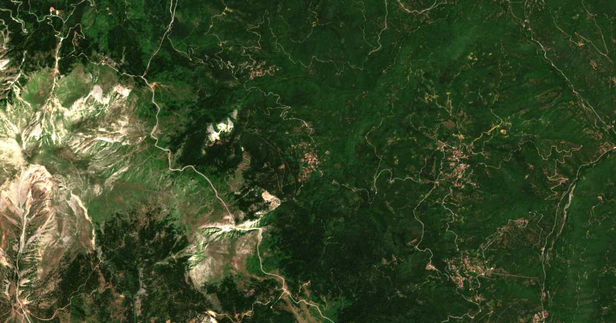 Mapa por satélite de Mavrílon
