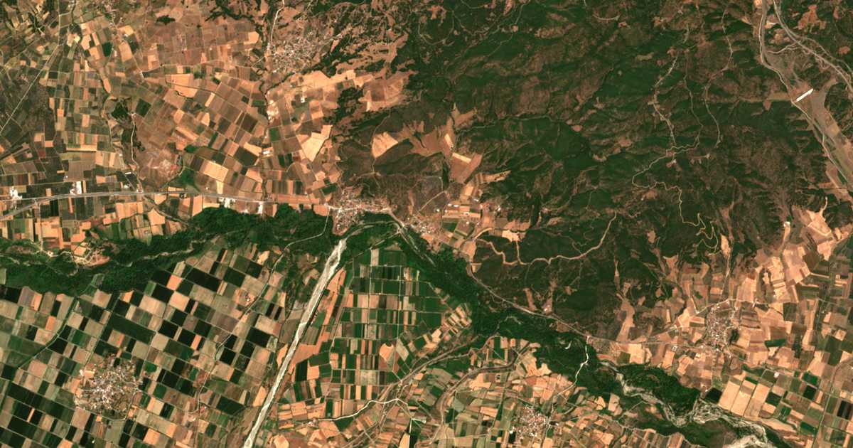 Mapa por satélite de Palioúrion