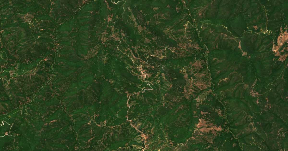Mapa por satélite de Pappás