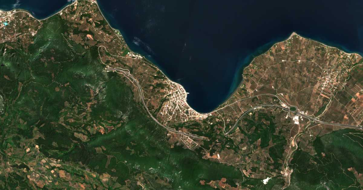 Mapa por satélite de Ágios Konstantínos