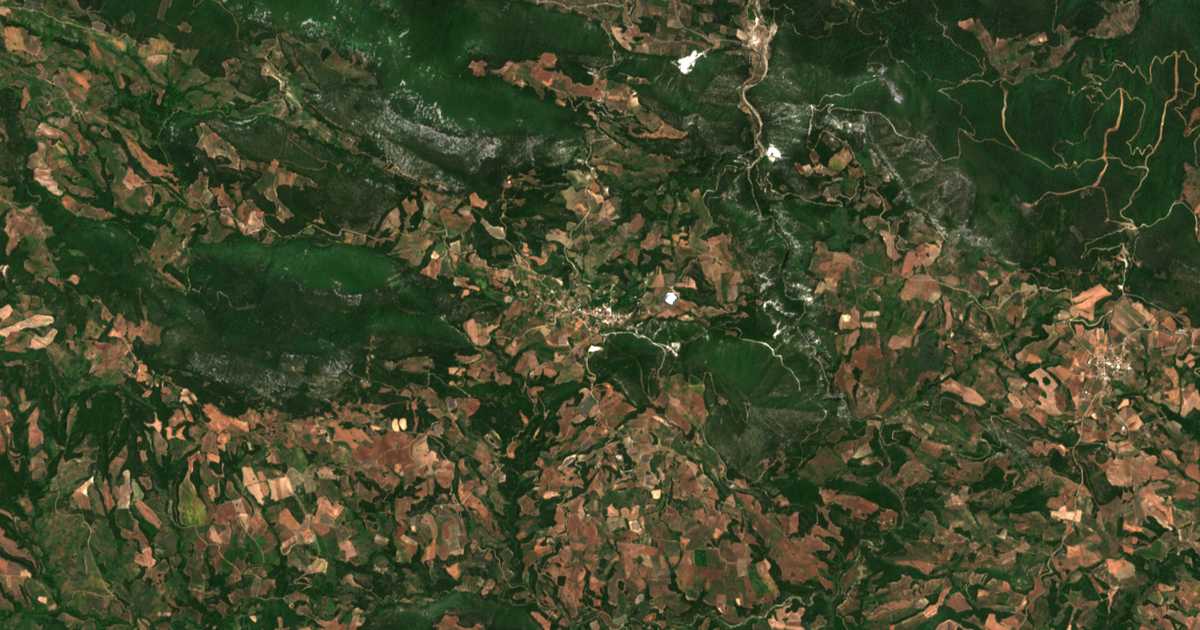 Mapa por satélite de Ágnanti