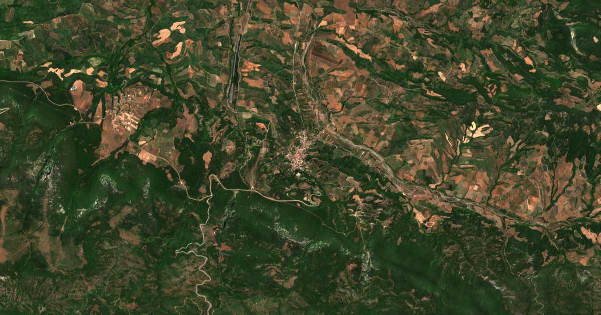 Mapa por satélite de Regkínion