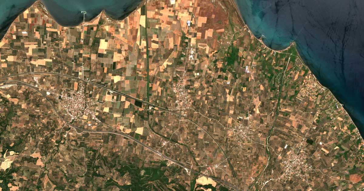 Mapa por satélite de Skárfeia