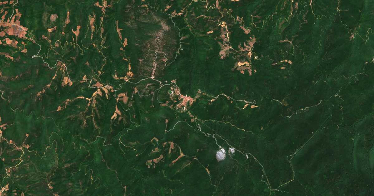 Mapa por satélite de Varvára
