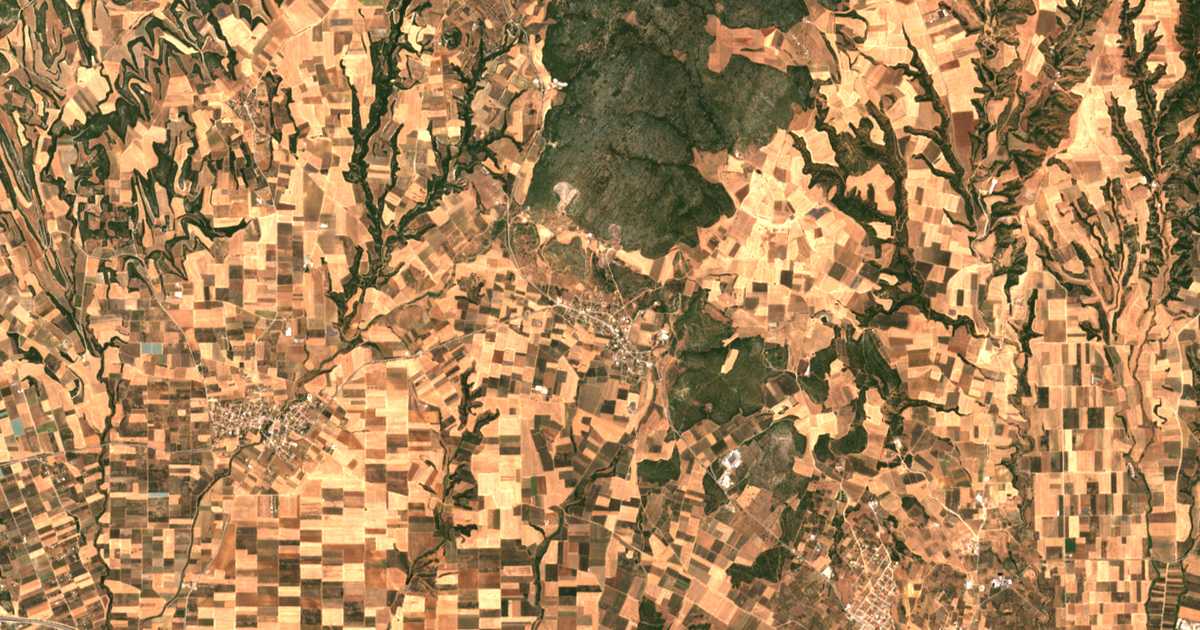 Mapa por satélite de Elaiochória
