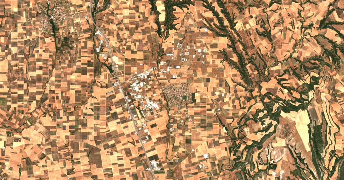 Mapa por satélite de Lákkoma