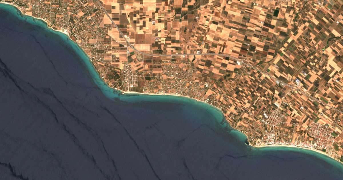 Mapa por satélite de Metóchi