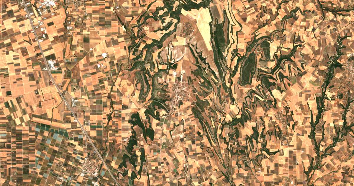 Mapa por satélite de Néa Goniá
