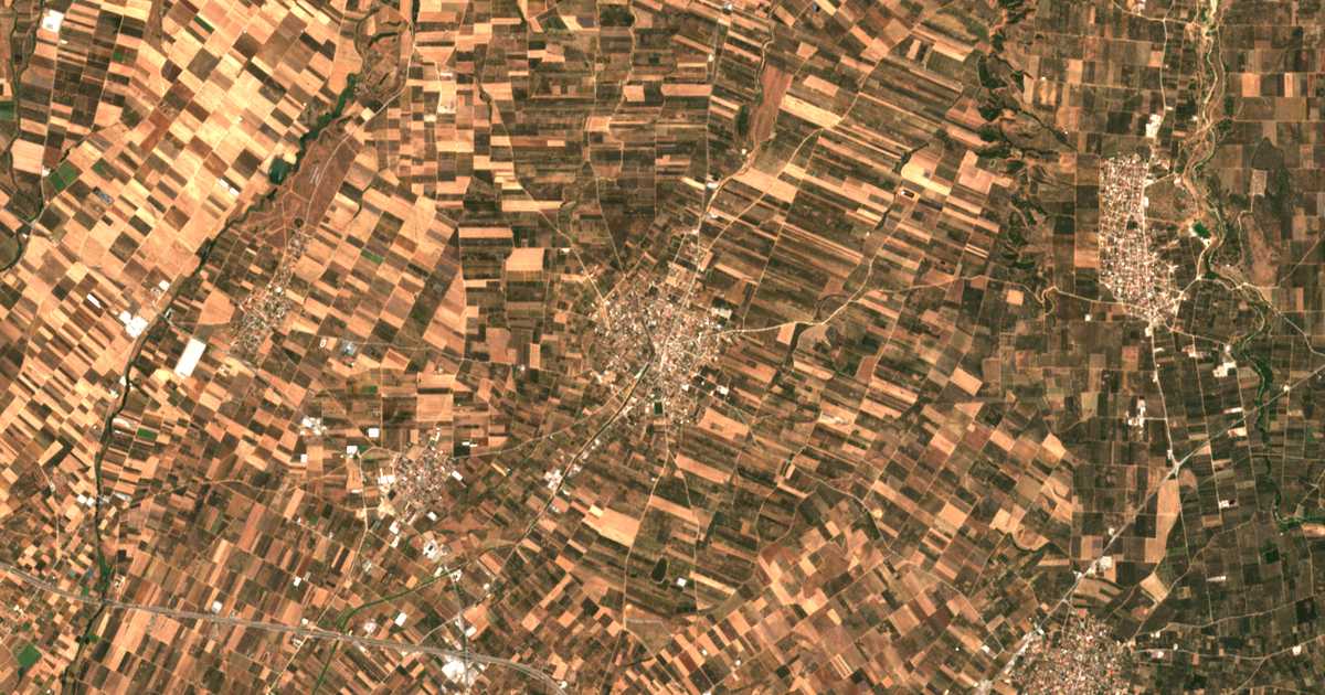 Mapa por satélite de Portariá