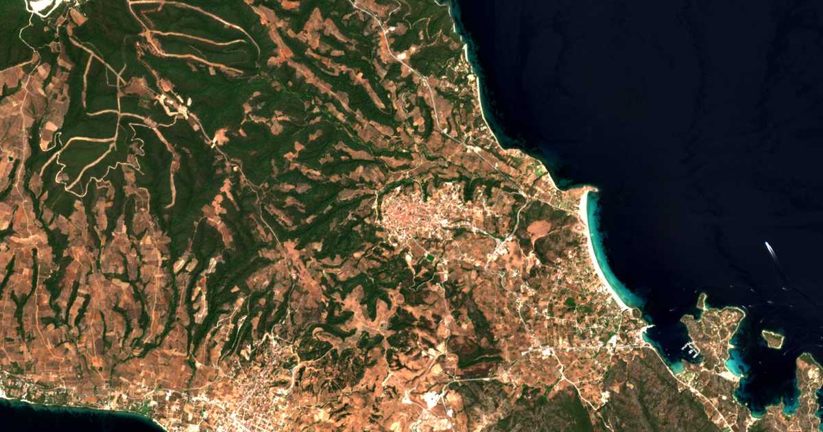 Mapa por satélite de Ágios Nikólaos