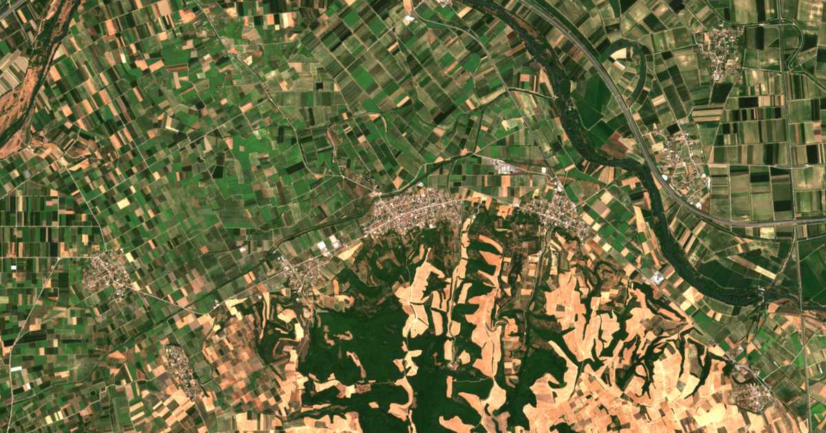 Mapa por satélite de Agkathiá