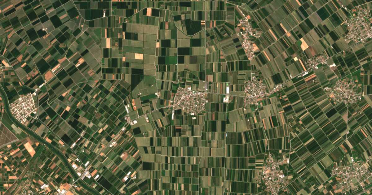 Mapa por satélite de Stavrós